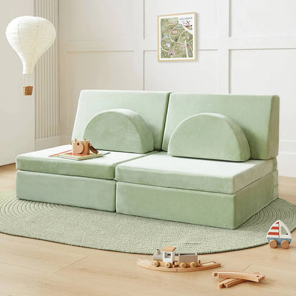 Tiny Land® Anyway Couch - Avocado Green