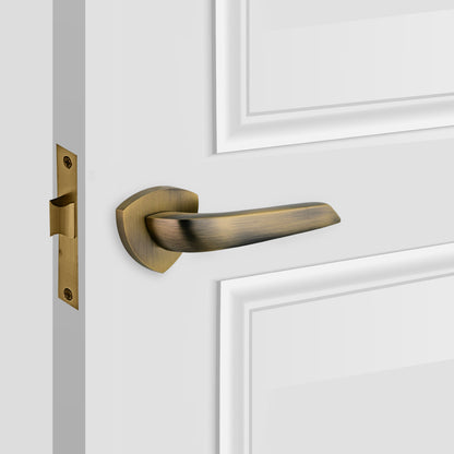 Stylish Solid Brass Passage Door Lever Handles