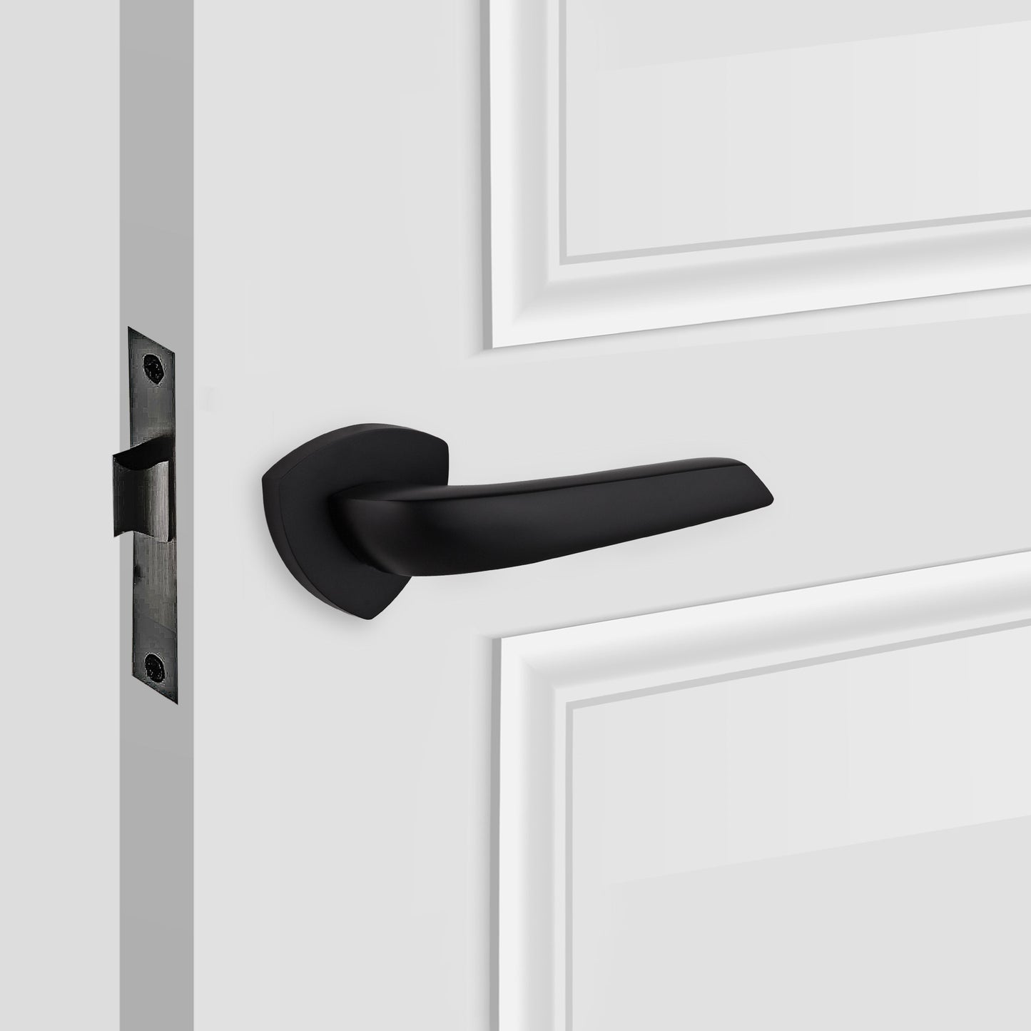 Stylish Solid Brass Passage Door Lever Handles