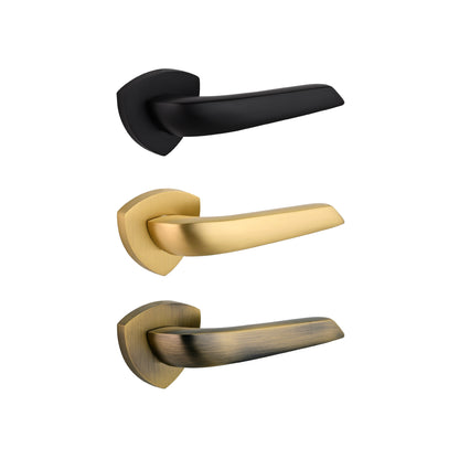 Stylish Solid Brass Passage Door Lever Handles