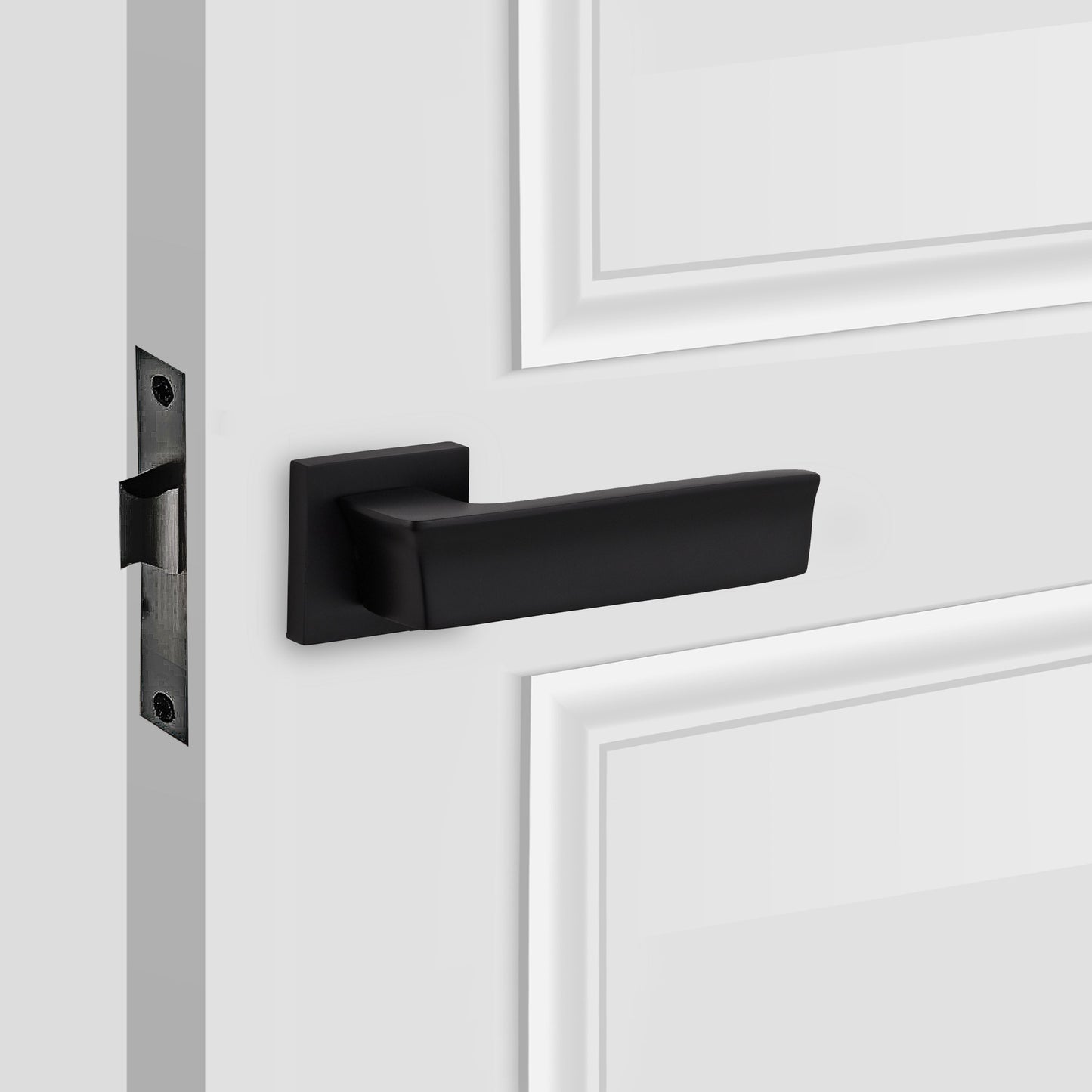 Simplicity Solid Brass Passage Door Lever Handles