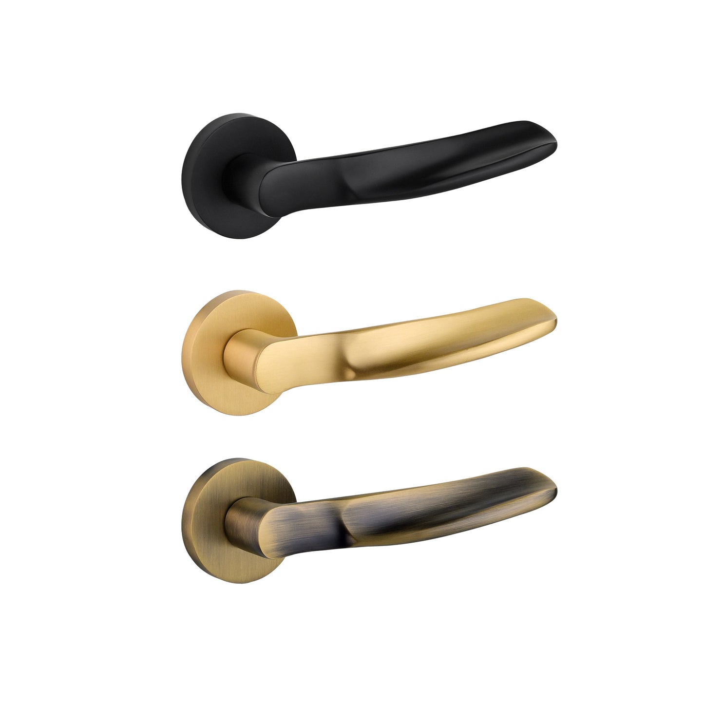 Premium Wave Rider Passage Door Lever Handles