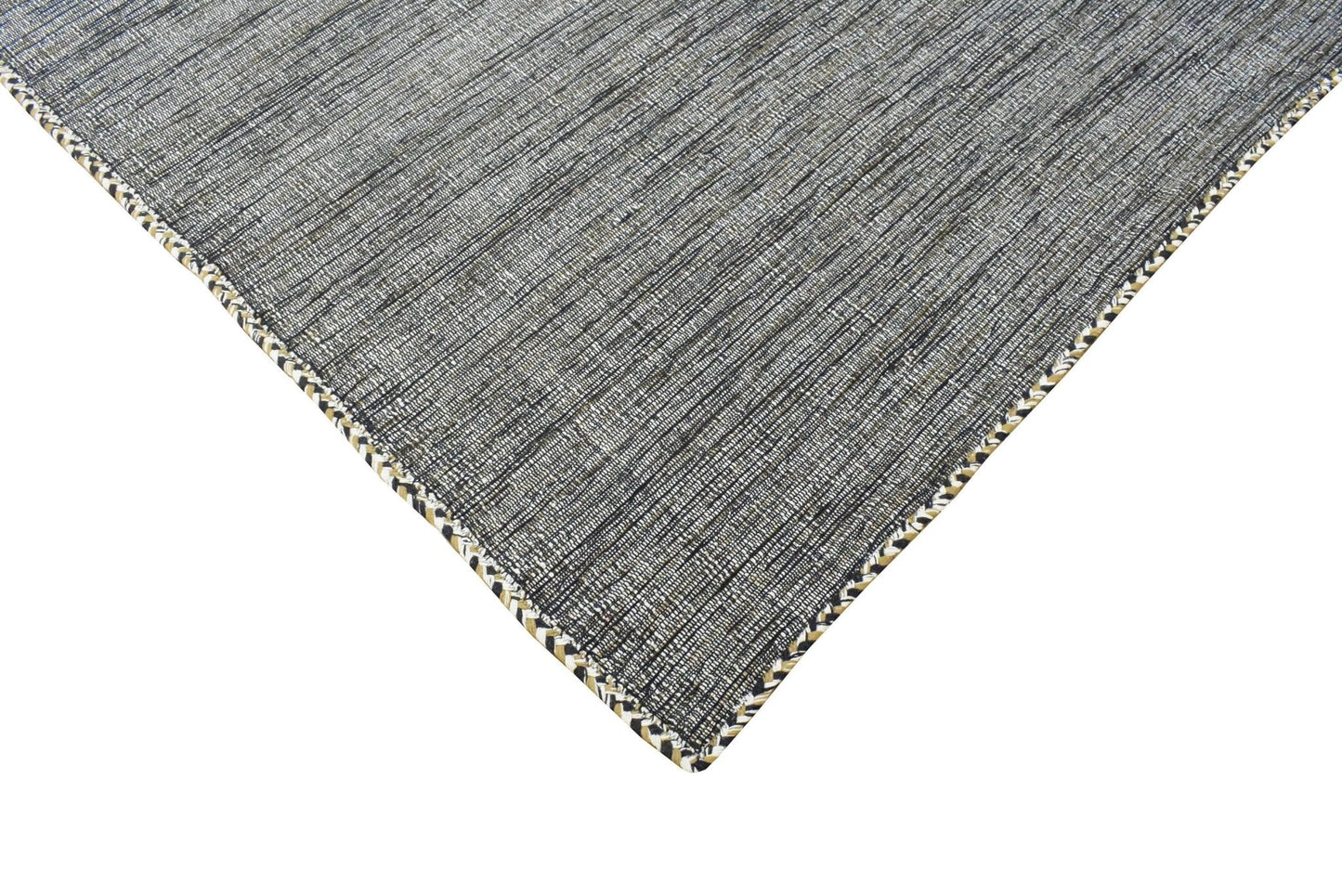 Dhurrie Rug, Brown and Beige Plain Rug