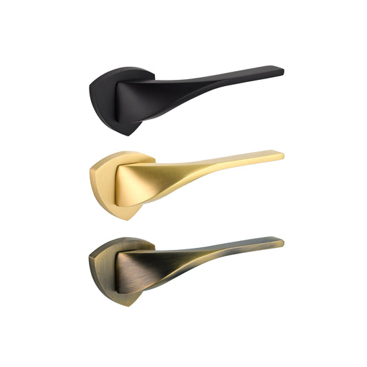 Triton Touch Solid Brass Door Lever Handles