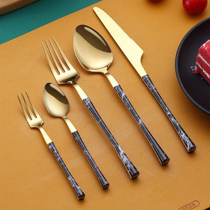 Marmo Silverware Set