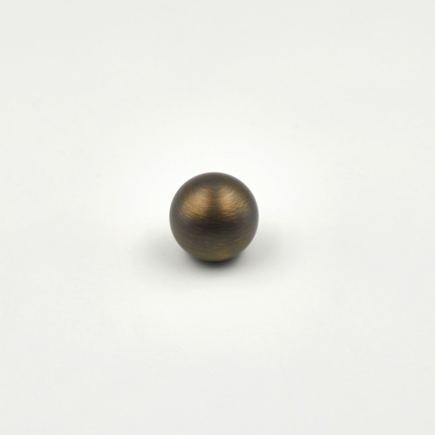 Sphere Antiqued Brass Knob Handles