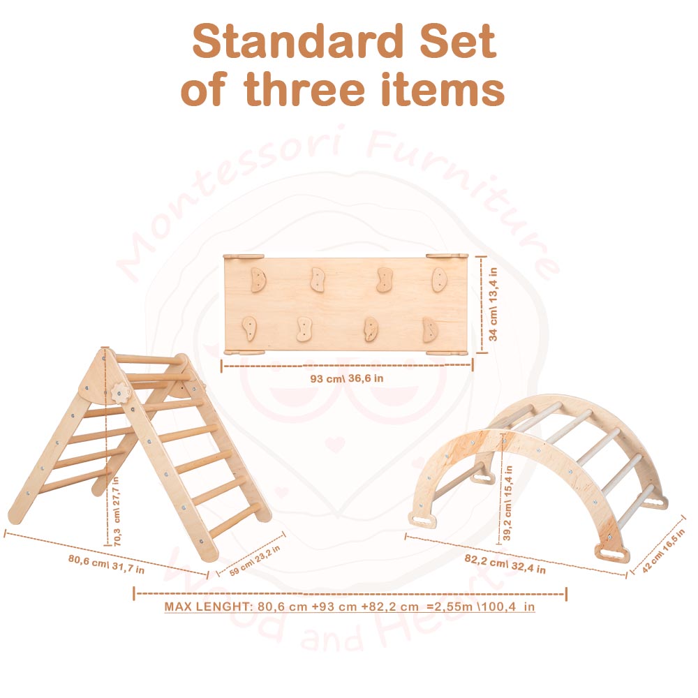 Montessori Climbing Set of 3