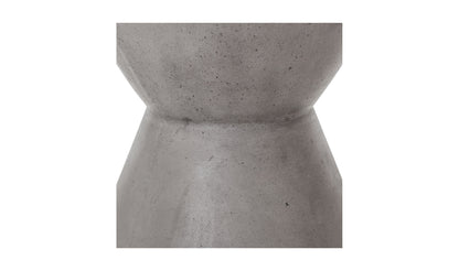 Hourglass Outdoor Stool Dark Grey