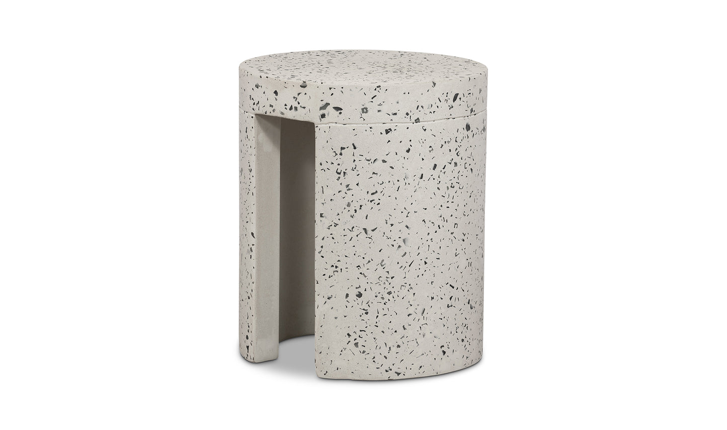 Lyon Outdoor Stool Light Grey