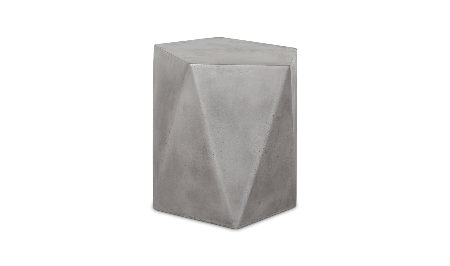 Gem Outdoor Stool Dark Grey