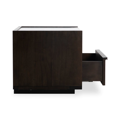 Ashcroft Nightstand Dark Grey