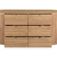 THEO 6 DRAWER DRESSER-NATURAL