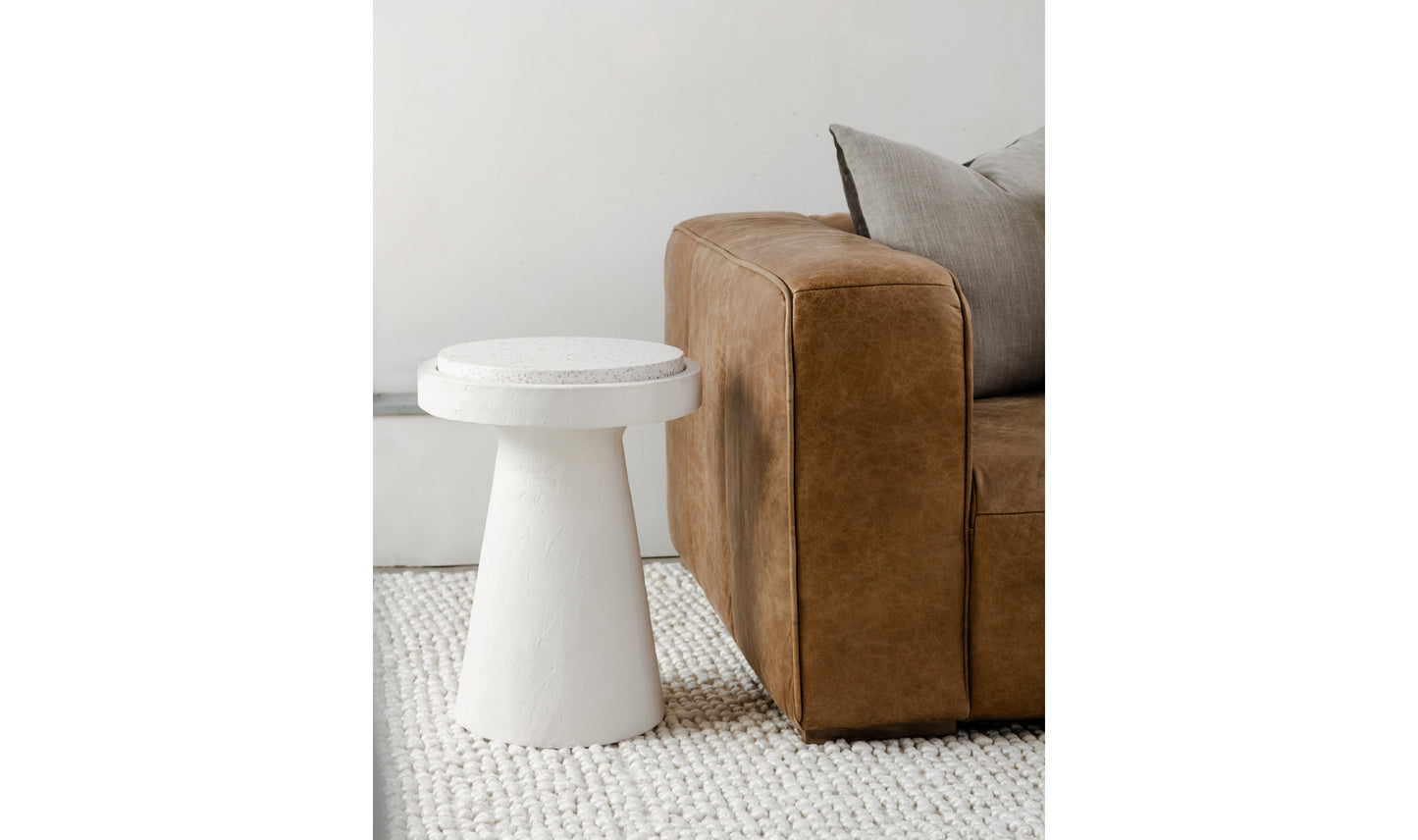 Book Accent Table White