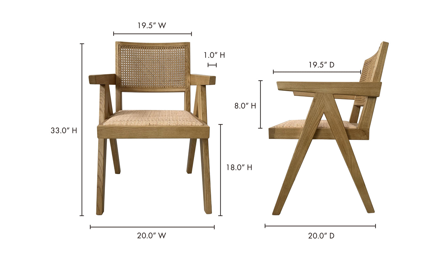 Takashi Chair Natural - Set Of Two