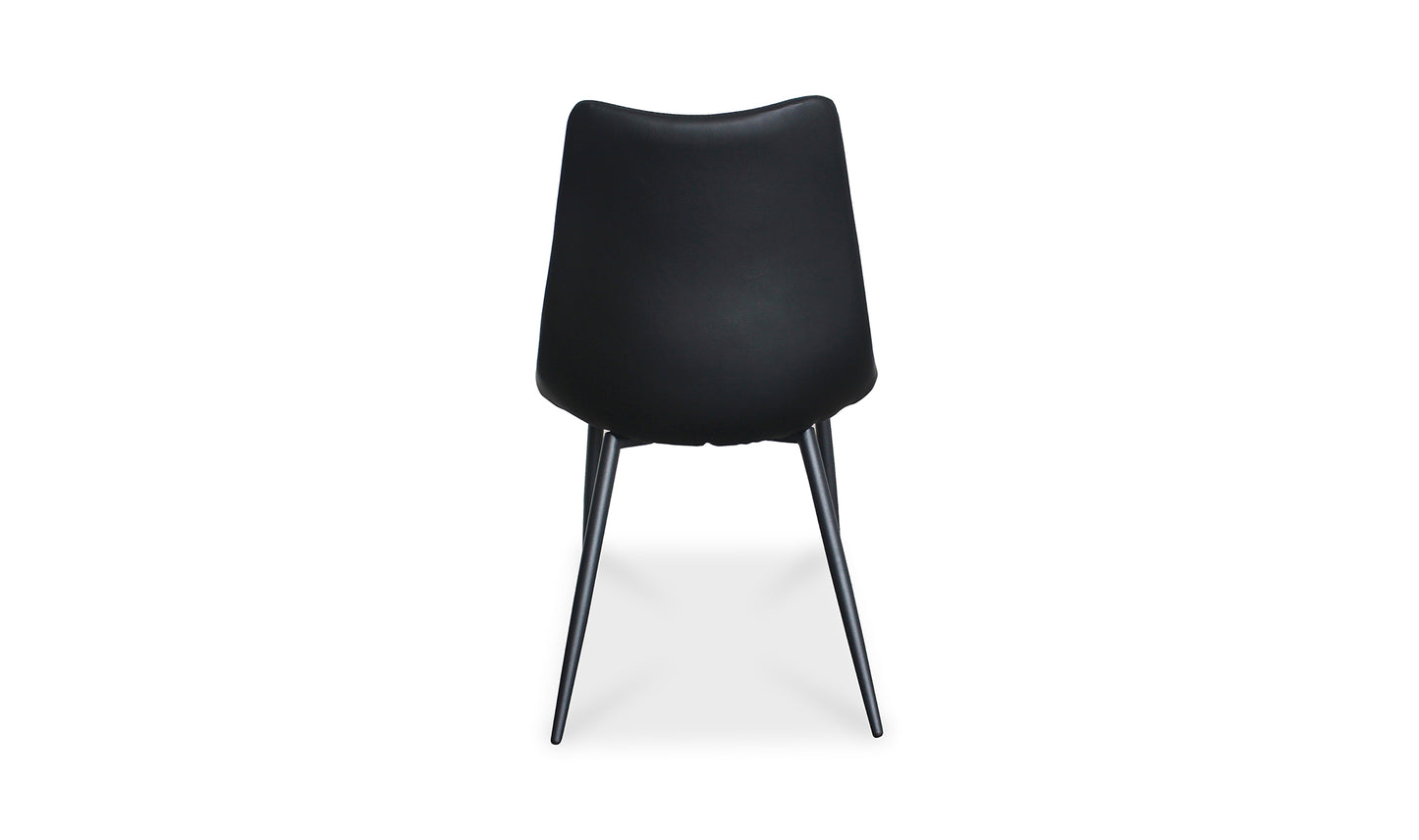 Alibi Dining Chair Matte Black - Set Of Two