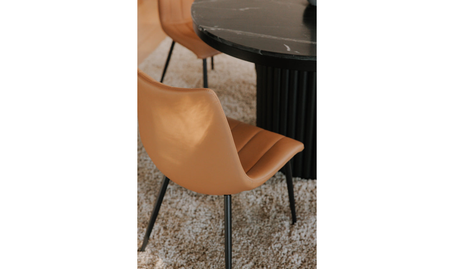 Alibi Dining Chair Tan - Set Of Two