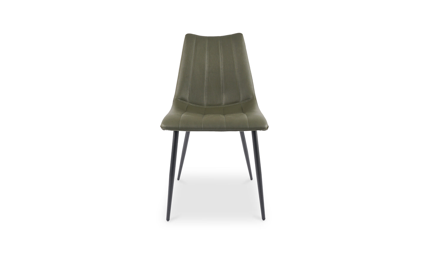 Alibi Dining Chair Dark Green - Set Of Two