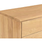 Quinton 3 Drawer Nightstand Natural Oak