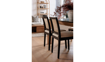 Orville Dining Chair Black - Set Of Two