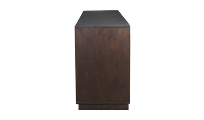 Denman 4 Door Sideboard Dark Brown