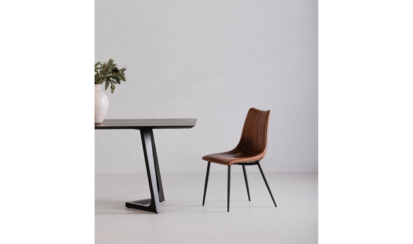 Alibi Dining Chair Brown - Set Of Two