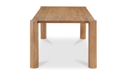 Post Dining Table Natural Oak- Small