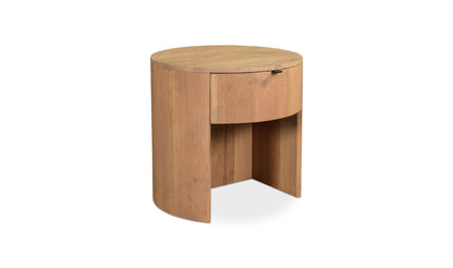 Theo One Drawer Nightstand Natural