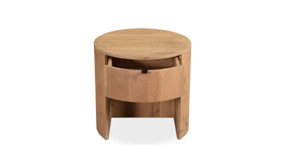 Theo One Drawer Nightstand Natural