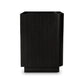 POVERA 3 DRAWER NIGHTSTAND BLACK