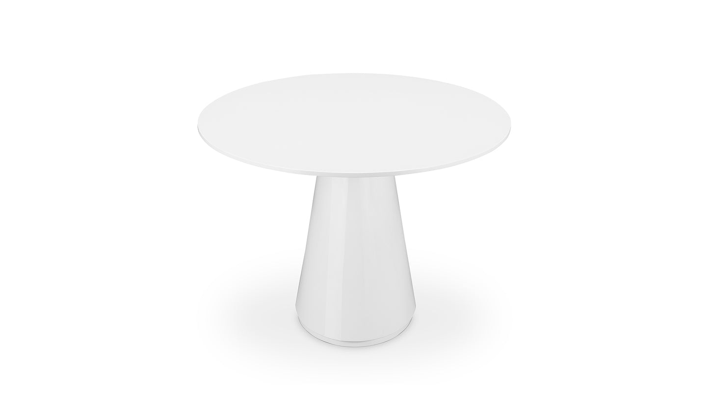 Otago Dining Table Oval White