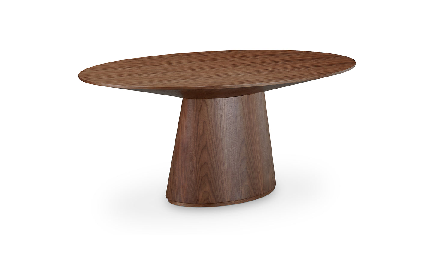 Otago Dining Table Walnut Oval