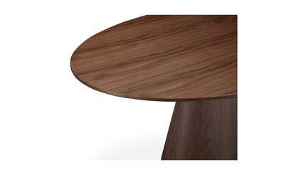 Otago Dining Table Walnut Oval