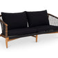 KUNA BLACK OUTDOOR SOFA