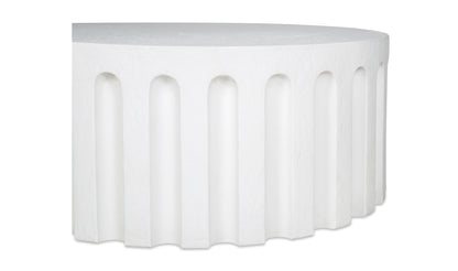 Eris Outdoor Coffee Table White