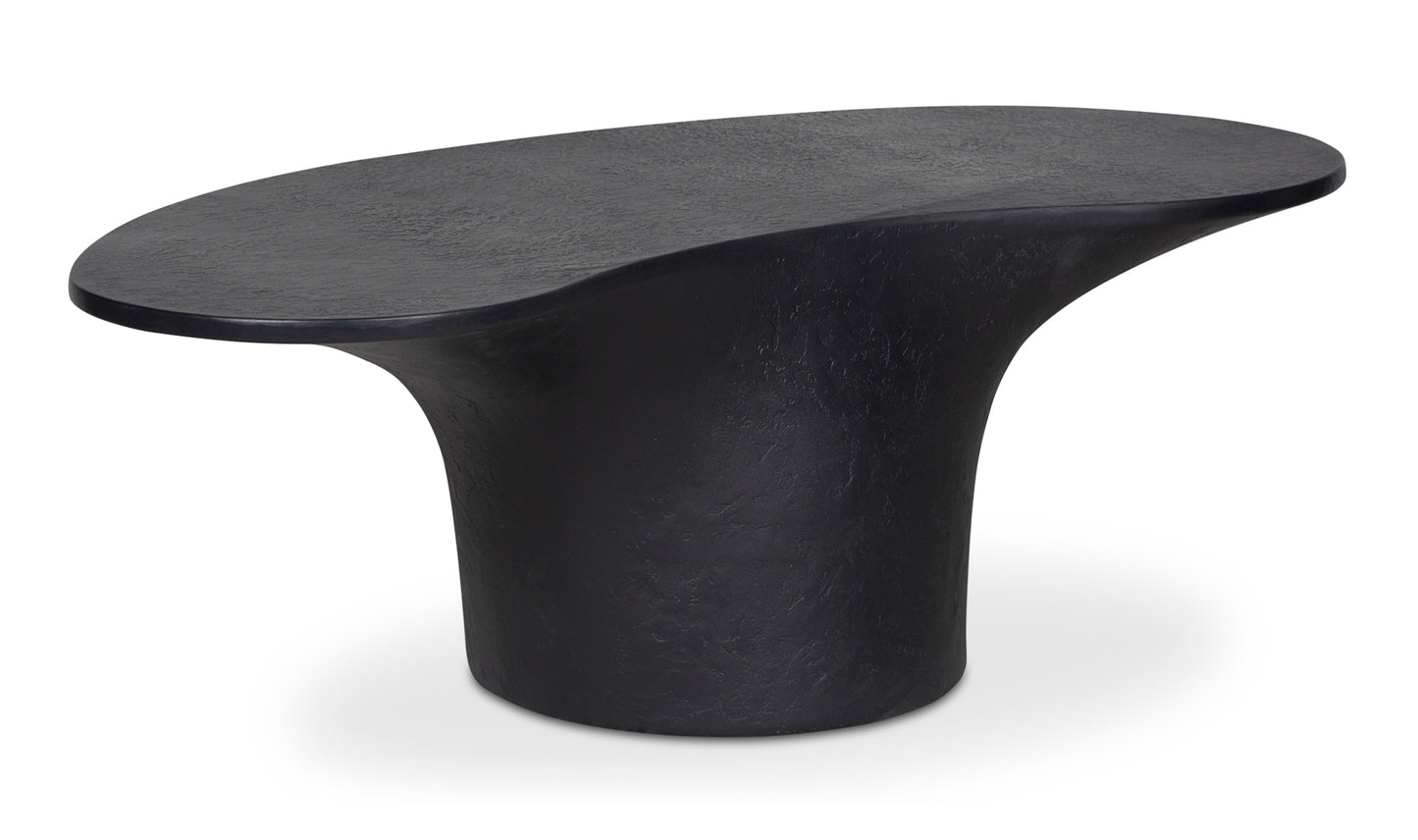 Yumi Outdoor Coffee Table Black