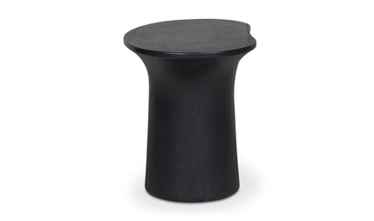 Yumi Outdoor Accent Table Black