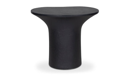 Yumi Outdoor Accent Table Black