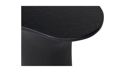 Yumi Outdoor Accent Table Black