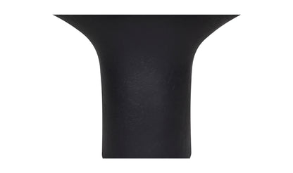 Yumi Outdoor Accent Table Black