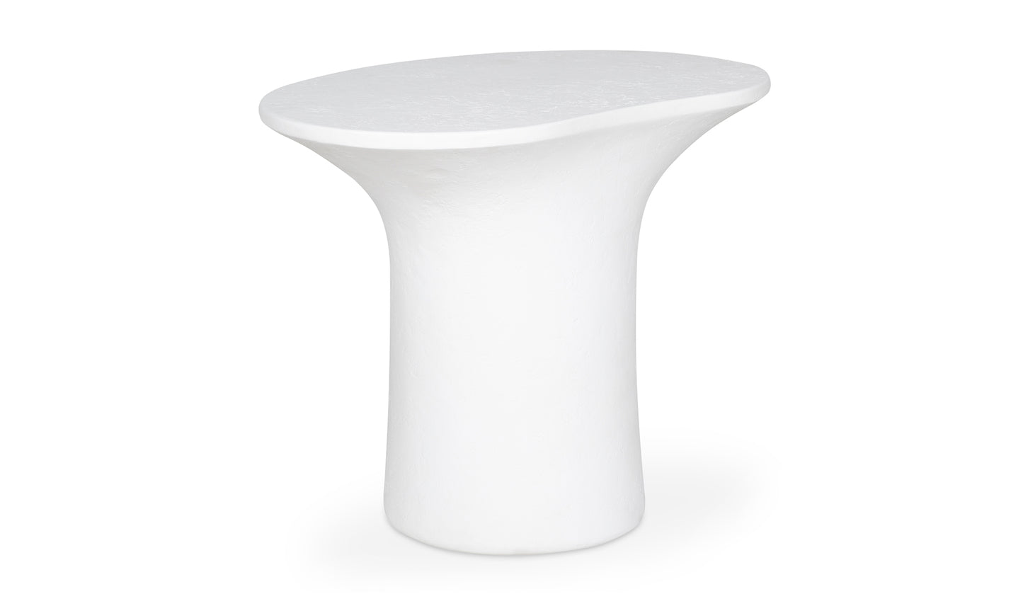 Yumi Outdoor Accent Table White