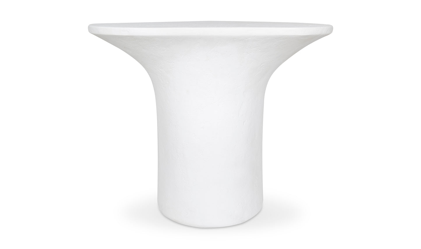 Yumi Outdoor Accent Table White