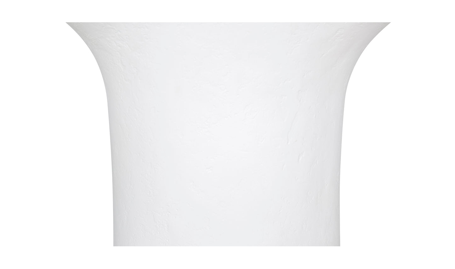 Yumi Outdoor Accent Table White