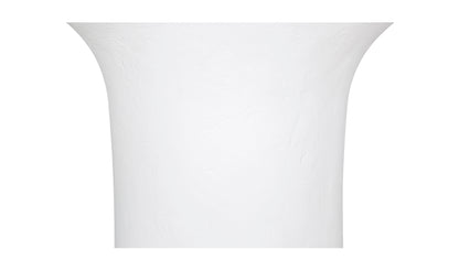 Yumi Outdoor Accent Table White