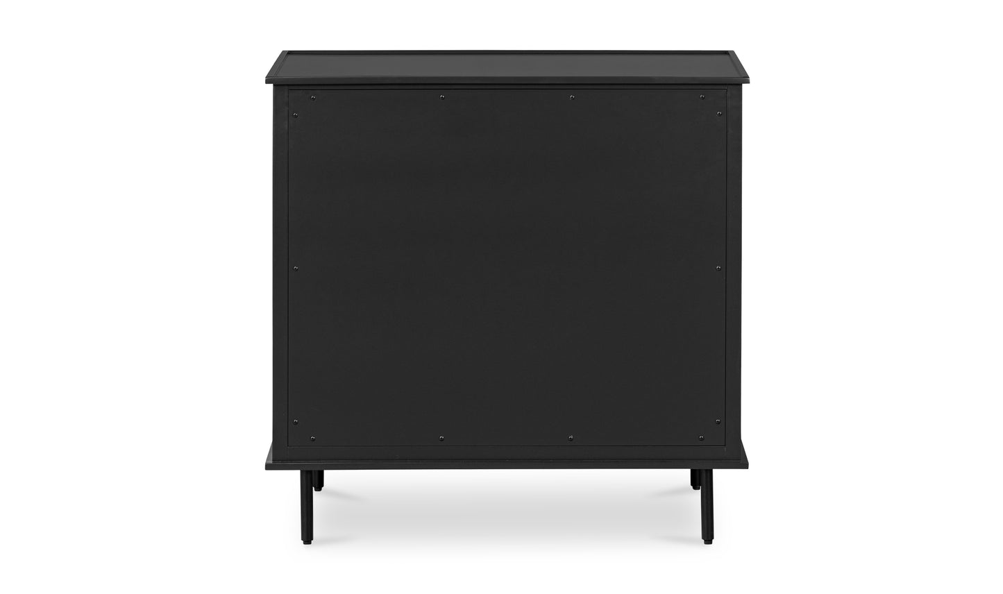 REAGAN 3 DRAWER NIGHTSTAND DEEP BLACK