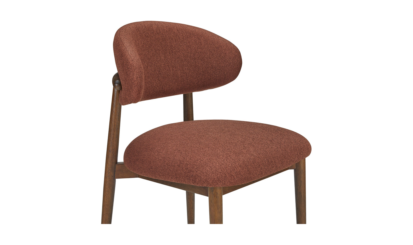 Ellie Dining Chair Rust