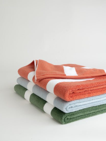 Classic Stripe Resort Towel