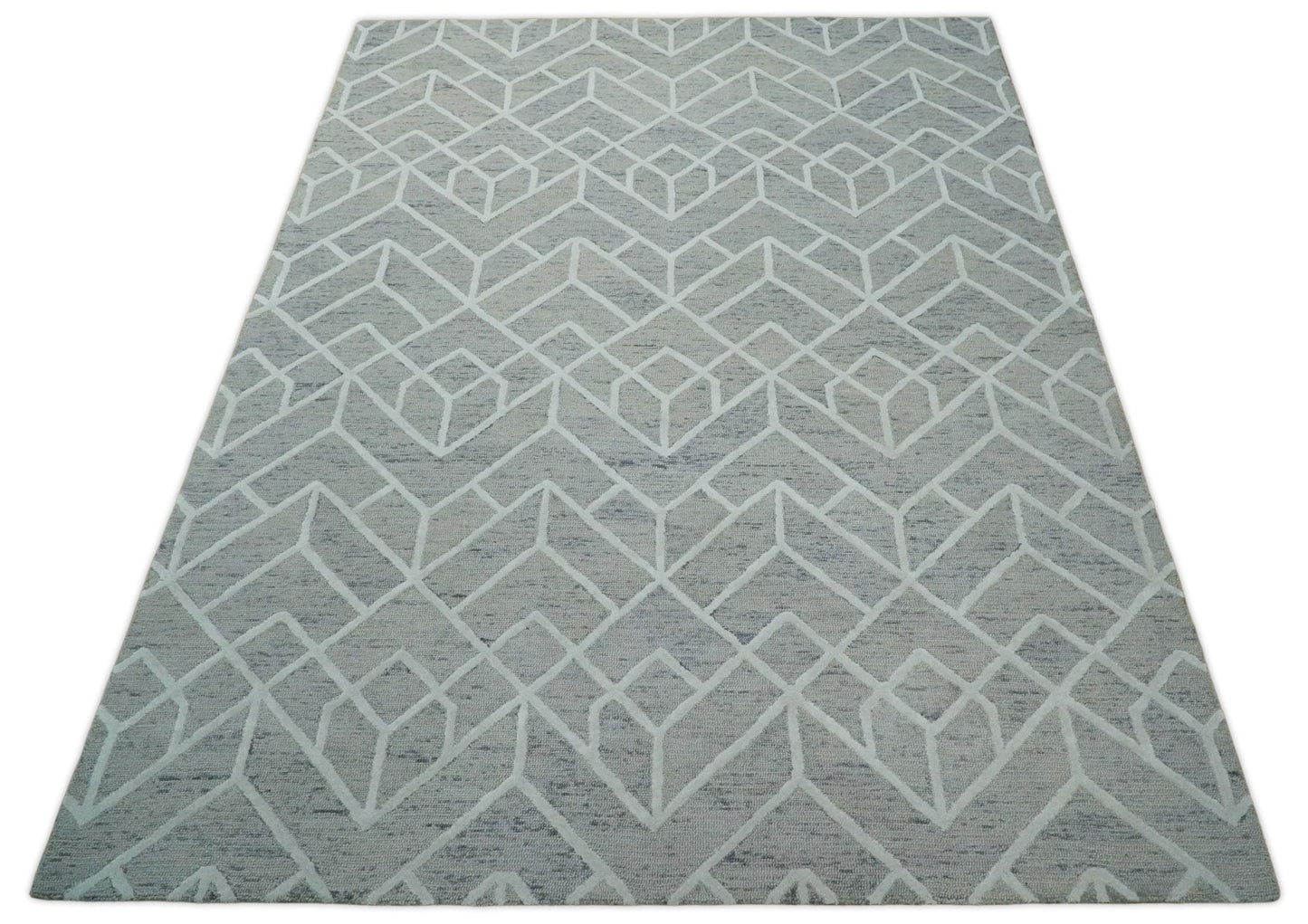 Handmade Area rug made with fine Wool Area Rug