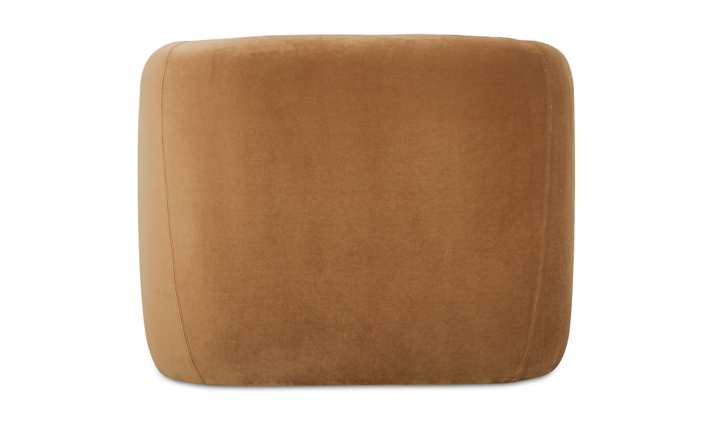 Faye Accent Chair Tan Faux Mohair