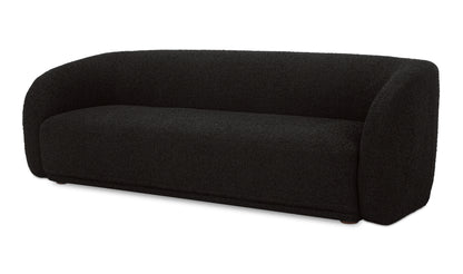 Faye Sofa Black Boucle