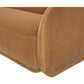 Faye Sofa Tan Faux Mohair